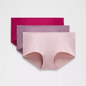 Lululemon InvisiWear Mid-Rise Boyshort Underwear *3 Pack NWT